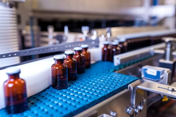 Produktion Von Medikamenten Und Impfstoffen Labor — Stockfoto