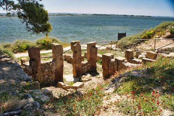 235 _ Rovine sull'isola di Mozia — Foto Stock