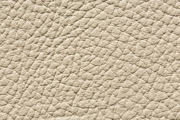 Light Beige Leather Texture Relief Surface High Resolution Photo — Stock Photo, Image