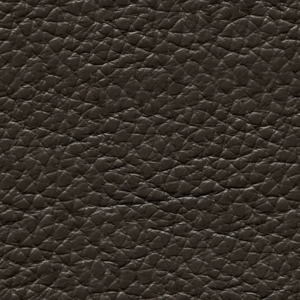 Strenger Lederhintergrund Schwarzer Farbe Nahtlose Quadratische Textur Fliesenfertig — Stockfoto