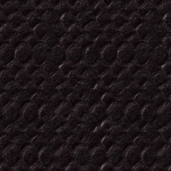 Fekete Papír Textúra Domborművek Felületén Varratmentes Háttérben Négyzet Alakú Cserép — Stock Fotó