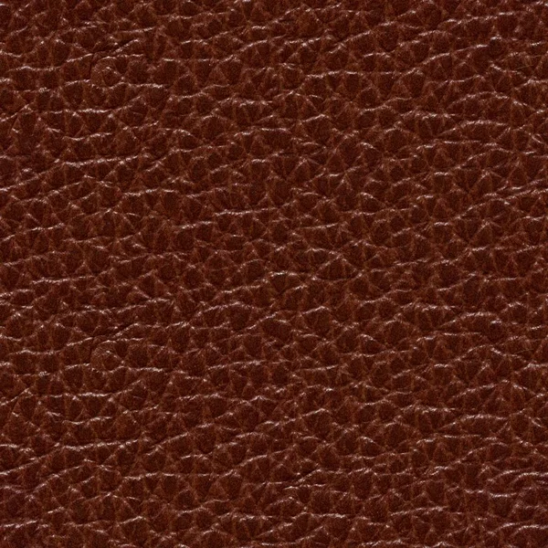 Leather Background Stylish Chocolate Tone Seamless Square Texture Tile Ready — Stock Photo, Image