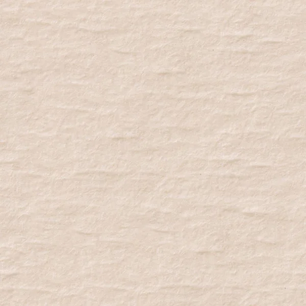 Simple Beige Paper Texture Light Reliefs Seamless Square Background Tile — Stock Photo, Image