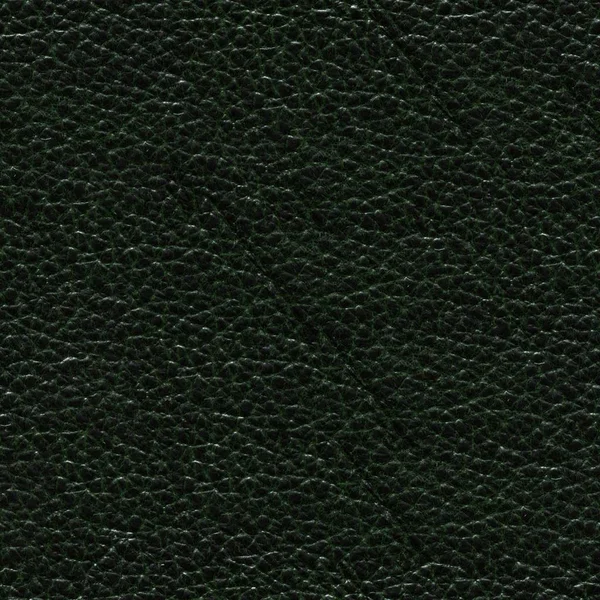 Verzadigd Groene Lederen Achtergrond Naadloze Vierkante Textuur Tegel Klaar — Stockfoto