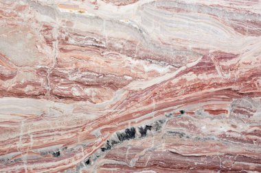 Şık mermer doku pembe tonda. Yüksek çözünürlüklü fotoğraf.