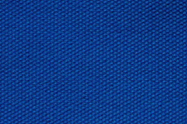Fundo Têxtil Saturado Único Tom Azul Foto Alta Resolução — Fotografia de Stock
