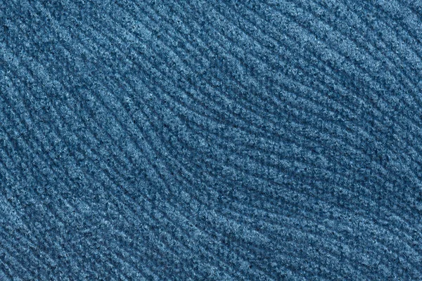 Bemerkenswerte Relief Blauen Textilhintergrund Hochauflösendes Foto — Stockfoto