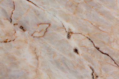 Kesin bej mermer doku yumuşak ses tonuyla. Yüksek çözünürlüklü fotoğraf.