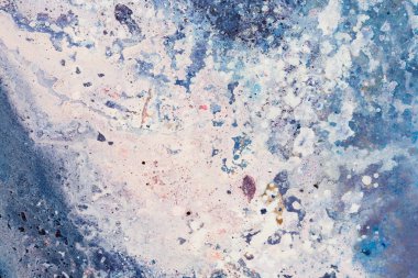 İç mekanınızın bir parçası olarak mükemmel mavi boyama.