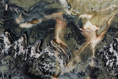 Şık kuvarsit doku zarif koyu tonda. 