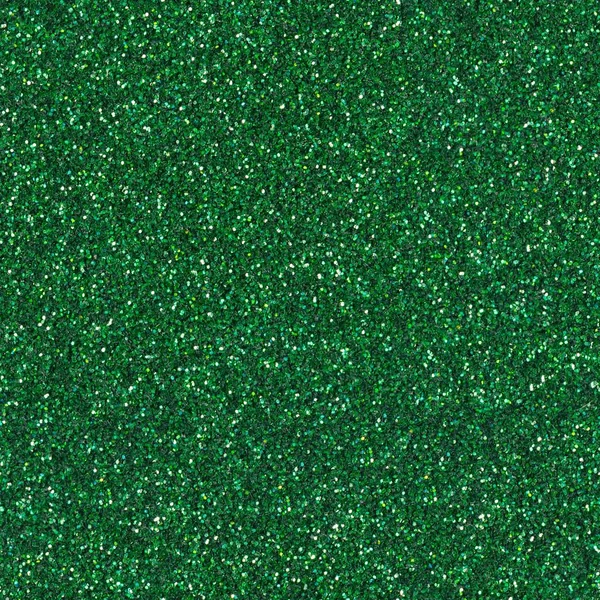 Emerald green glitter texture or background. Seamless square texture
