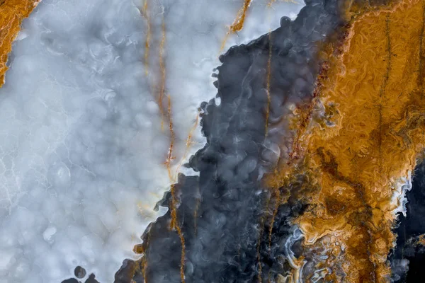 Üç renk çizgili Oniks arka plan yakın.