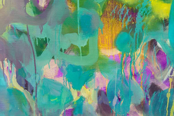 Olieverf verven veelkleurige close-up abstracte achtergrond. Heldere abstracte schilderkunst. — Stockfoto