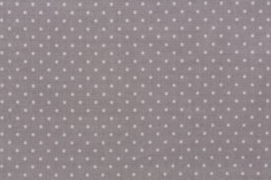 Açık gri polka nokta kumaş doku arka plan.