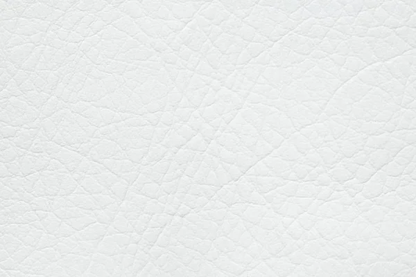 Snowy white leatherette background. White leather texture. — Stock Photo, Image