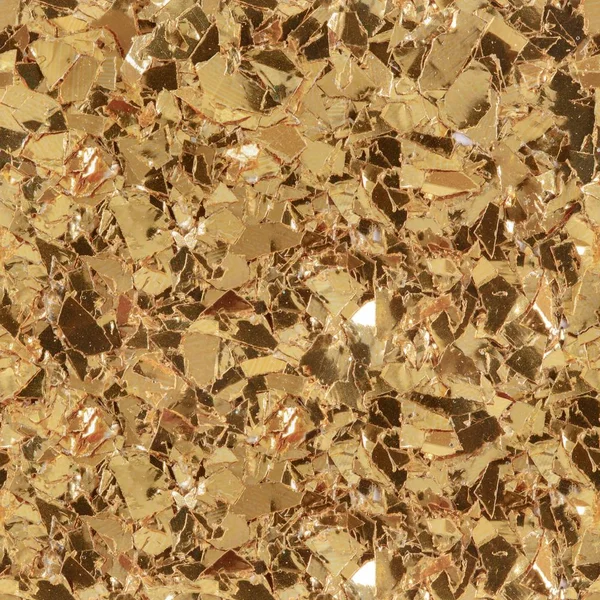 Golden glitter - excluseve texture. Low contrast photo. Seamless square texture, tile ready. — Stock Photo, Image