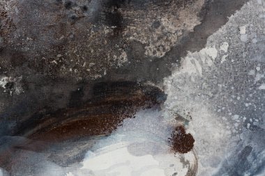 Soyut el çizilmiş fırça darbesi boya arka plan. Sanat projelerinizde kullanılabilir.