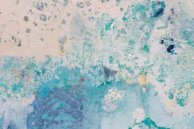 Tasarımın için mükemmel renkte nefis bir resim dokusu. Modern soyut resim.