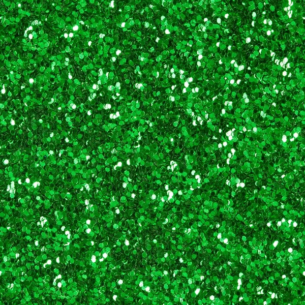 Green glitter background. Tile ready. Seamless square texture. — Stock Photo, Image