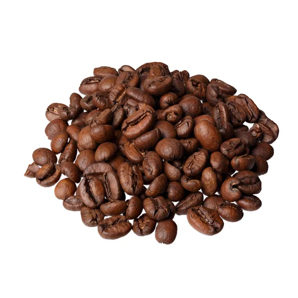 Kenya AA caffè caffè gourmet su sfondo bianco . — Foto Stock