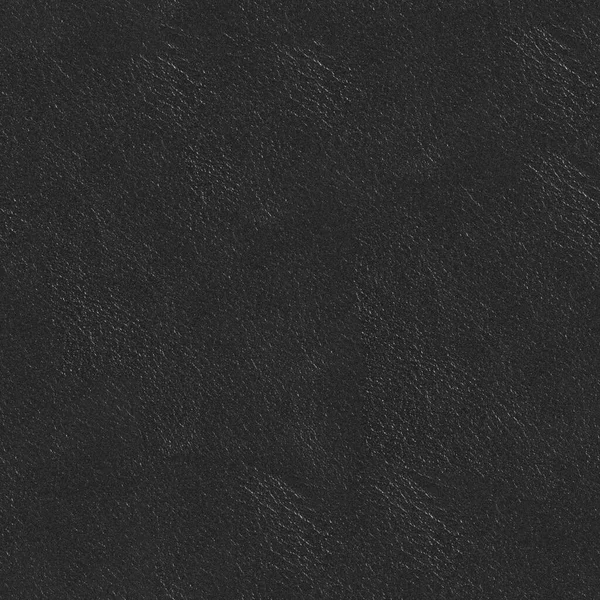 Abstract background of black leather. Seamless square texture, tile ready. — Stock Photo, Image