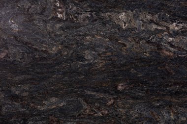 Yeni katı granit dokusu siyah renkte.