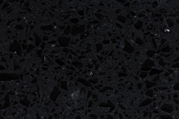 Відмінний чорний синтетичний кам'яний фон крупним планом . — стокове фото