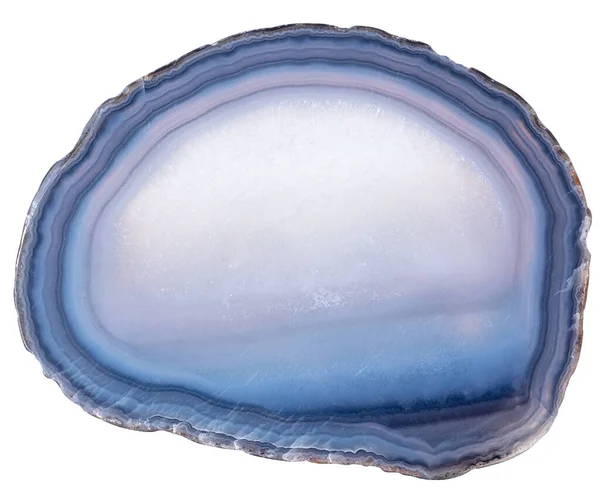 Perfect new agate in sky blue color for design work. — Stock Photo, Image