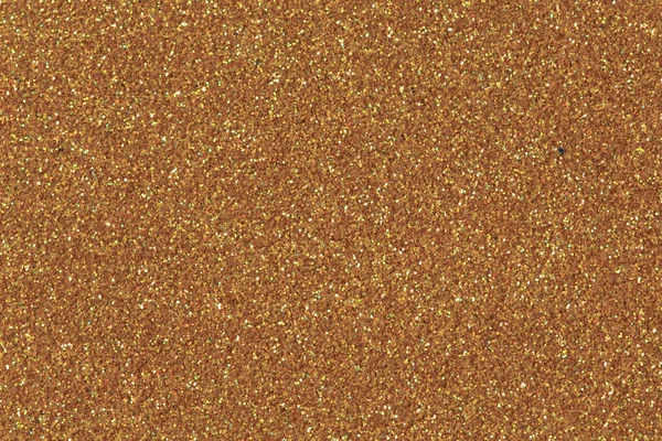 Gold glitter texture on macro. Low contrast photo. — Stock Photo, Image