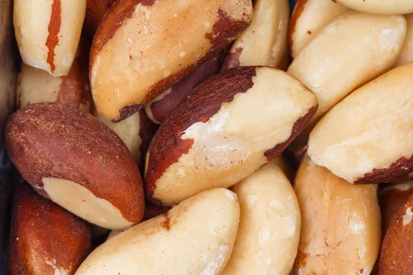 Brezilya fındık arka plan yakın çekim.