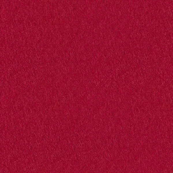 Red grunge felt useful for christmas background. Seamless square texture, tile ready. — Stock Photo, Image
