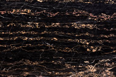 Golden Portoro Mermer dokusu, yeni ofis tasarımınız için koyu tonda arkaplan.