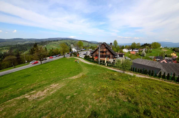 Koniakow Beskid Berge Schlesien Polen — Stockfoto