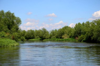 Silesia, Polonya bölgesinde Oder Nehri