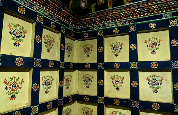 Belle Œuvre Art Simple Maison Séjour Phobjikha Bhoutan — Photo
