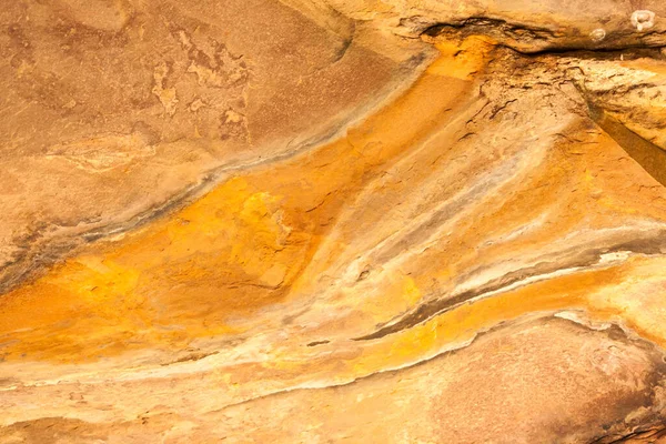 Fondo Roca Con Colores Cálidos Interesantes Patrón — Foto de Stock