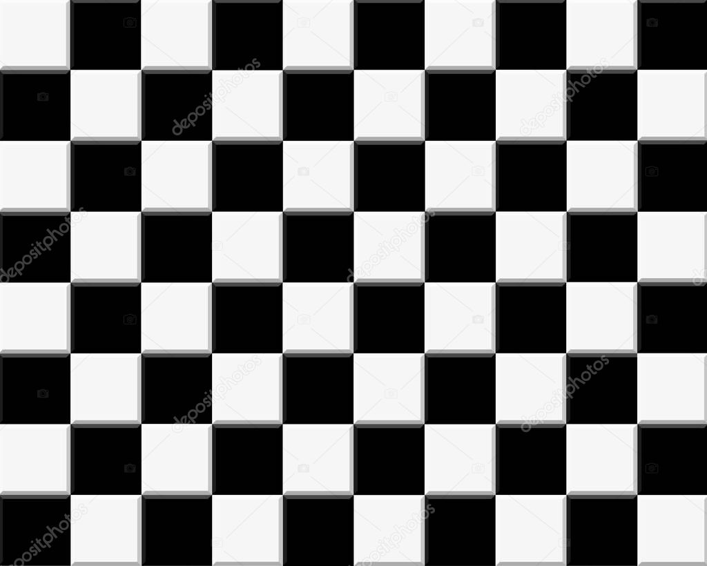 Backgroun with plastic patterned checkerboard for web.