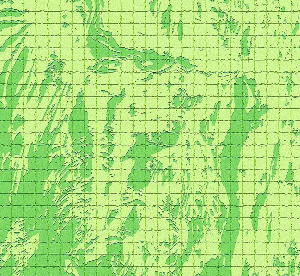Ilustracja Zielone Tło Naturalne Tekstury Mozaiki — Zdjęcie stockowe