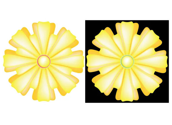 Harinas Amarillas Aisladas Formato Vectorial Jpg — Archivo Imágenes Vectoriales