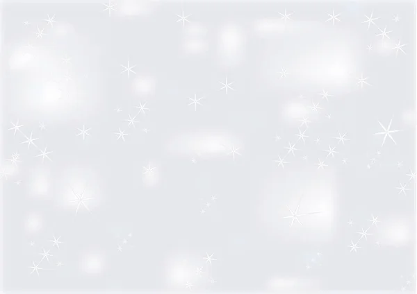Яркий Зимний Фон Снежинками — стоковое фото