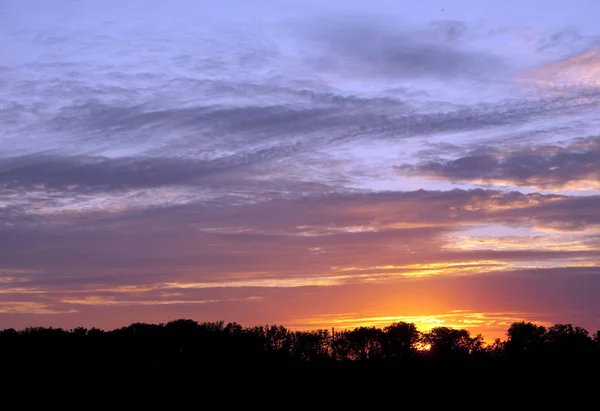 Background sunset — Stock Photo, Image