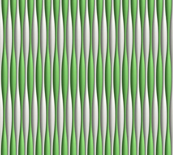 Groen Grijs Gestreepte Abstracte Achtergrond Van Getextureerde Lijnen — Stockfoto