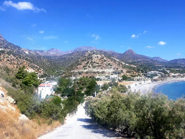 Vista Del Resort Koutsounari Creta Grecia —  Fotos de Stock