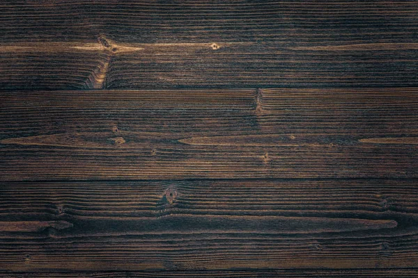 Dark Brown Wood Texture Natural Striped Pattern Background Wooden Surface — Stock Photo, Image