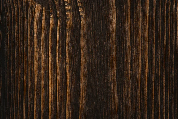 Primo Piano Texture Legno Marrone Scuro Con Motivo Strisce Naturali — Foto Stock