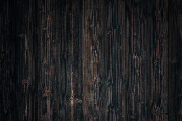 Textura Madera Marrón Oscuro Con Patrón Rayas Naturales Para Fondo — Foto de Stock