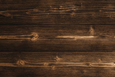 Koyu kahverengi ahşap doku için arka plan, ahşap yüzey için doğal çizgili desenli metin ekleyebilir veya tasarım dekorasyon sanat çalışmaları