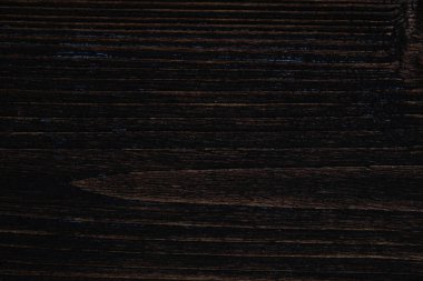 Koyu kahverengi ahşap doku yakın doğal çizgili desen için arka plan ile ahşap yüzey için metin ekleyebilir veya tasarım dekorasyon sanat eseri