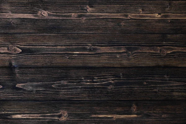 Textura Madera Marrón Oscuro Con Patrón Rayas Naturales Para Fondo — Foto de Stock