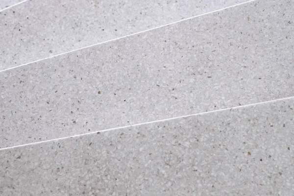 階段テラゾー研磨石の通路 床パターンと色の表面大理石と花崗岩の石 装飾背景テクスチャ インテリア デザインのための材料 セレクティブ フォーカス浅い被写し界深度 — ストック写真